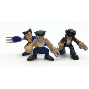 Marvel Super Hero Squad Weapon X Escape Wolverine Cowboy Hat X-Men Action Figure